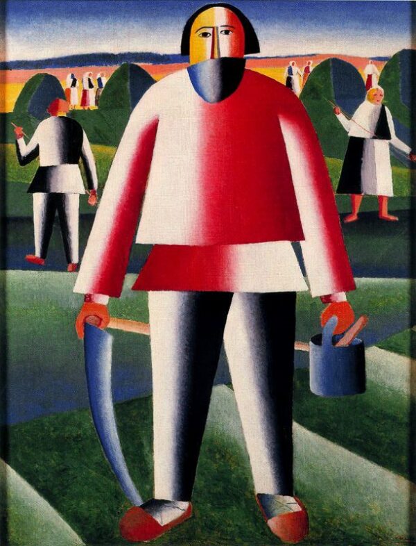 Haymaking by Kasimir Malevich, hand-painted oil painting reproduction