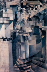 In The Grand Hotel by Kasimir Malevich, hand-painted oil painting reproduction