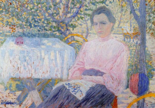 Portrait of Woman Pink by Kasimir Malevich, hand-painted oil painting reproduction