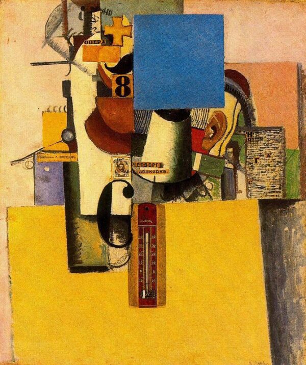 Soldier of the first division by Kasimir Malevich, hand-painted oil painting reproduction