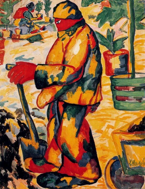 The Gardener by Kasimir Malevich, hand-painted oil painting reproduction