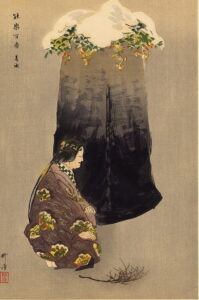 Katsuragi by Tsukioka Kogyo, hand-painted oil painting reproduction