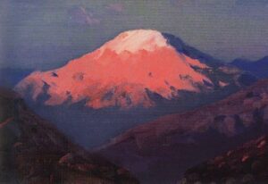 Kazbek by Arkhip Kuindzhi, hand-painted oil painting reproduction