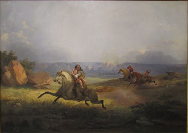 Kidnapped by John Mix Stanley, hand-painted oil painting reproduction