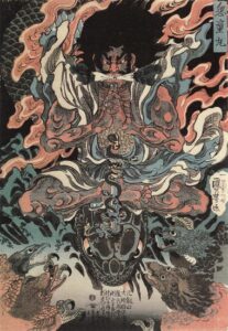 Kidomaru by Utagawa Kuniyoshi, hand-painted oil painting reproduction