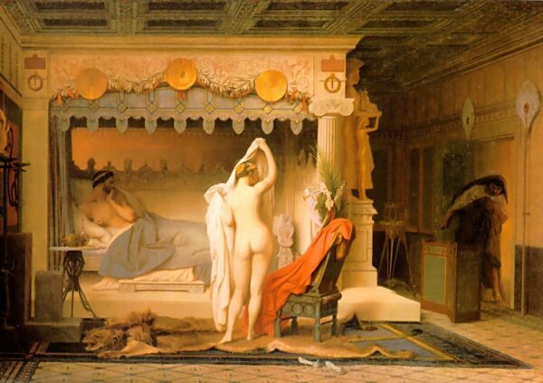 King Candaules by Jean-Léon Gérôme, hand-painted oil painting reproduction