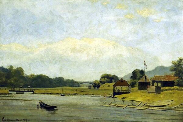 Kingsbridge by Louis M Eilshemius, hand-painted oil painting reproduction