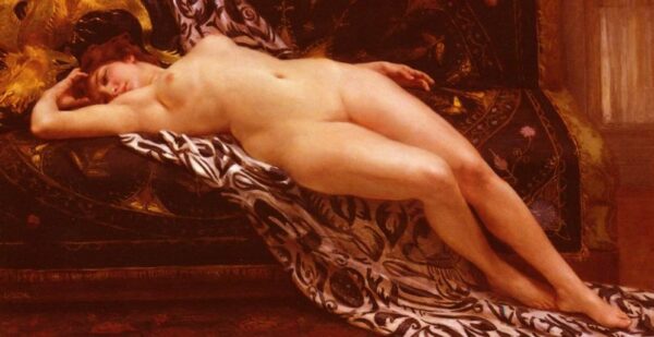 L’Abandon by Guillaume Seignac, hand-painted oil painting reproduction