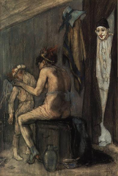 L’Amour Mouch by Félicien Rops, hand-painted oil reproduction