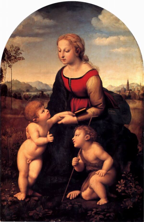 La Belle Jardiniere by Raphael Sanzio, hand-painted oil painting reproduction