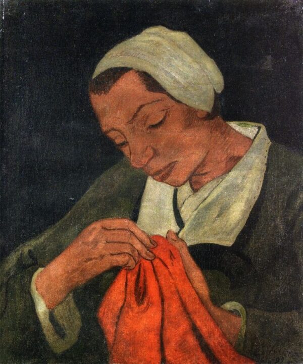 La Couseuse by Paul Sérusier, hand-painted oil painting reproduction