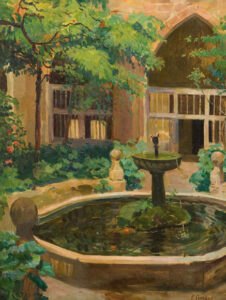 La Fuente by Fernando Cabrera Canto, hand-painted oil painting reproduction