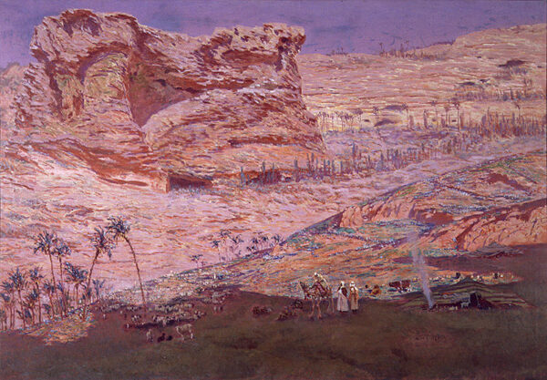 La Gruta de los Profetas by Antonio Muñoz Degrain, hand-painted oil painting reproduction
