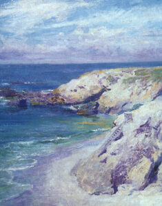 La Jolla Cove by Guy Rose, hand-painted oil painting reproduction