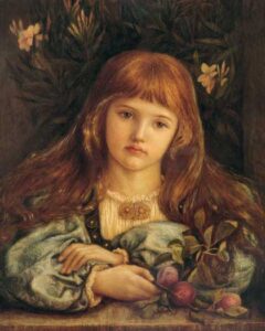 La Pensierosa by Marie Spartali Stillman, hand-painted oil painting reproduction