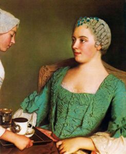 La Prima Colazione by Jean-Étienne Liotard, hand-painted oil painting reproduction