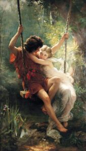 La Printemps by Pierre Auguste Cot, hand-painted oil painting reproduction