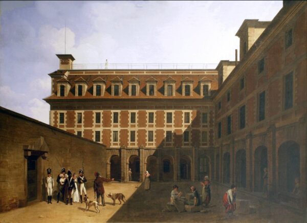 La Prison des Madelonnettes by Louis Leopold Boilly, hand-painted oil painting reproduction