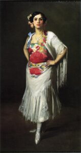 La Reina Mora by Robert Henri, hand-painted oil painting reproduction