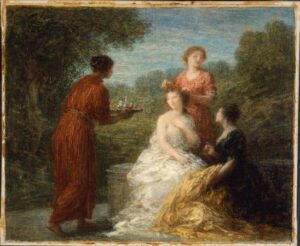 La Toilette by Henri Fantin-Latour, hand-painted oil painting reproduction