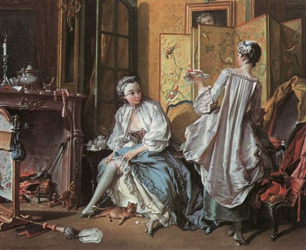 La Toilette by François Boucher, hand-painted oil painting reproduction