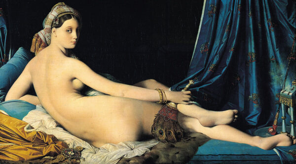 The Grand Odalisque by Jean Auguste Dominique Ingres, hand-painted oil reproduction