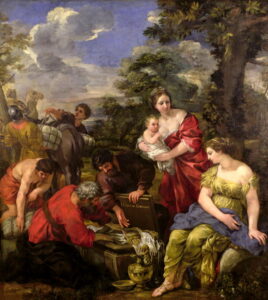 Laban Seeking his Idols by Pietro da Cortona, hand-painted oil painting reproduction