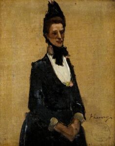 Lady Balfour of Burleigh by John Lavery, hand-painted oil painting reproduction