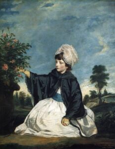 Lady Caroline Howard II by Joshua Reynolds, hand-painted oil painting reproduction