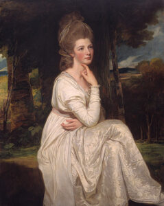 Lady Elizabeth Hamilton by George Romney, hand-painted oil painting reproduction