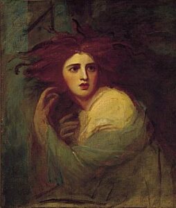 Lady Hamilton As Medea by George Romney, hand-painted oil painting reproduction