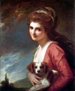 Lady Hamilton as Nature by George Romney, hand-painted oil painting reproduction