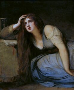 Lady Hamilton as The Magdalene by George Romney, hand-painted oil painting reproduction