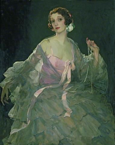 Lady Lavery by John Lavery, hand-painted oil reproduction