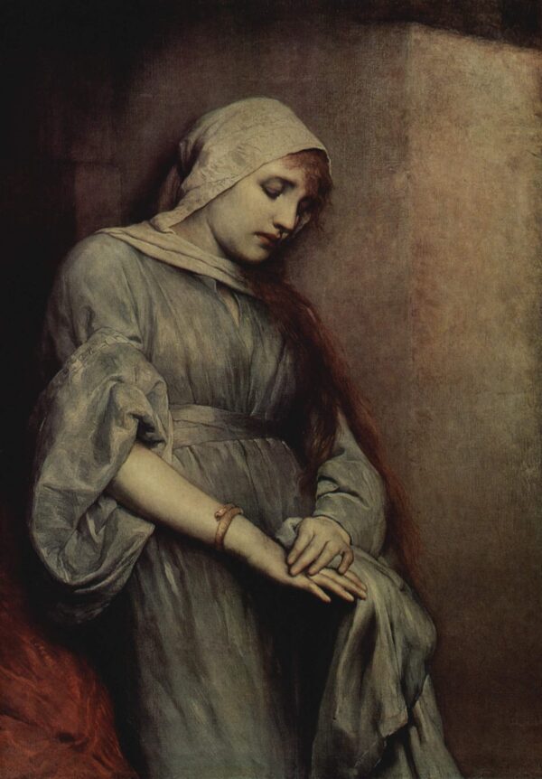 Lady Macbeth by Gabriel Cornelius Ritter von Max, hand-painted oil painting reproduction