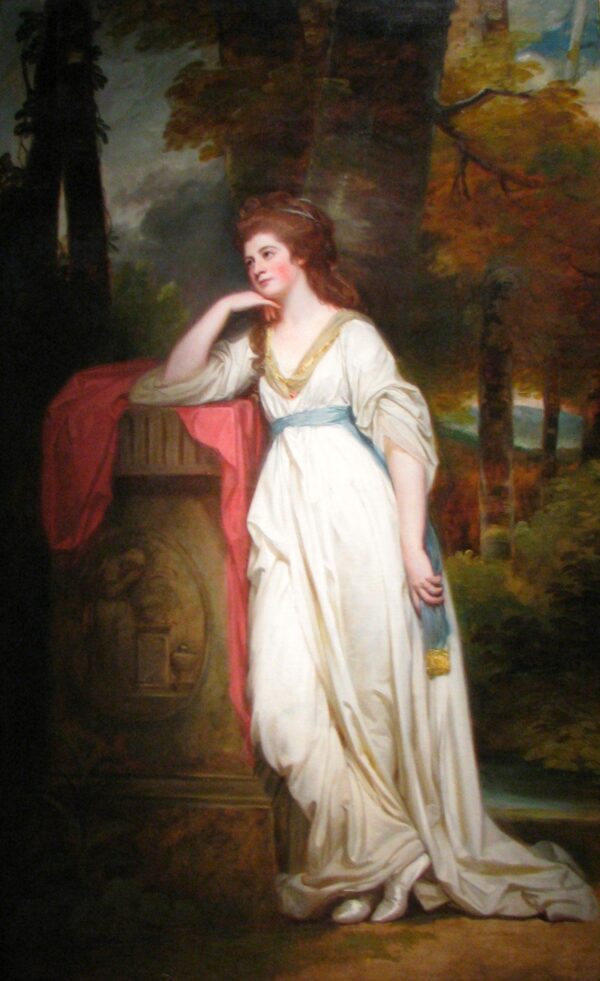 Lady Mary Beauchamp-Procter by George Romney, hand-painted oil painting reproduction