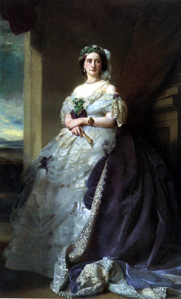 Julia Louise Bosville, Lady Middleton by Franz Xavier Winterhalter, hand-painted oil painting reproduction