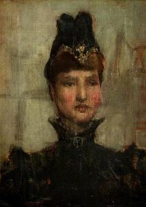 Lady’s Head by John Lavery, hand-painted oil painting reproduction