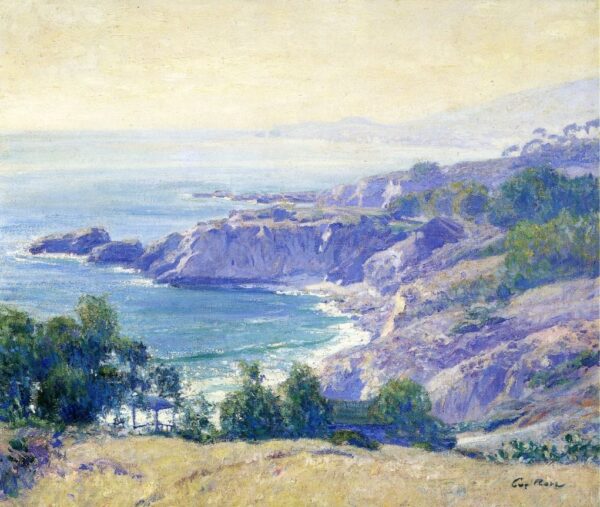 Laguna Coast by Guy Rose, hand-painted oil painting reproduction