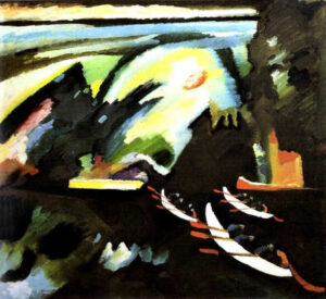 Lake by Wassily Kandinsky, hand-painted oil painting reproduction