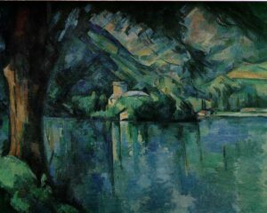 Lake Annecy by Paul Cézanne