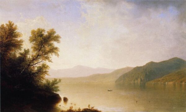 Lake George by John William Casilear, hand-painted oil painting reproduction