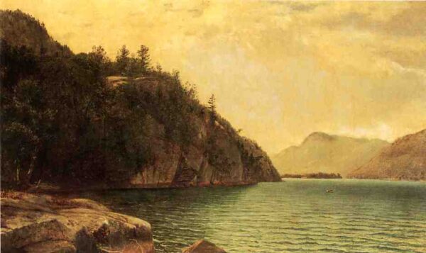 Lake George by David Johnson, hand-painted oil painting reproduction