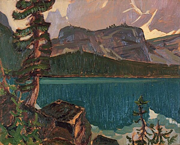 Lake O’Hara by J.E.H MacDonald, hand-painted oil painting reproduction