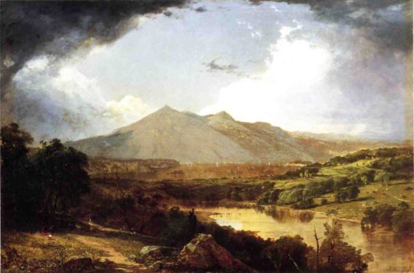 Lakes of Killarney by John Frederick Kensett, hand-painted oil painting reproduction