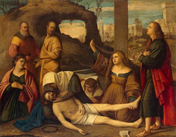 Lamentation by Marco Basaiti, hand-painted oil painting reproduction