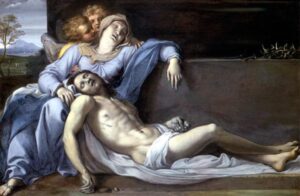 Lamentation of Christ by Annibale Carracci, hand-painted oil painting reproduction