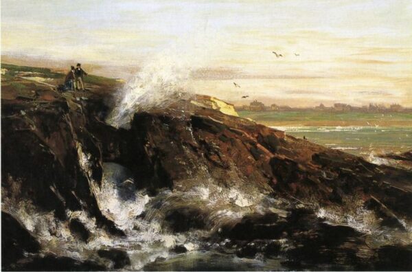Land’s End by Thomas Hill, hand-painted oil painting reproduction