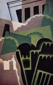 Landscape by Juan Gris, hand-painted oil painting reproduction