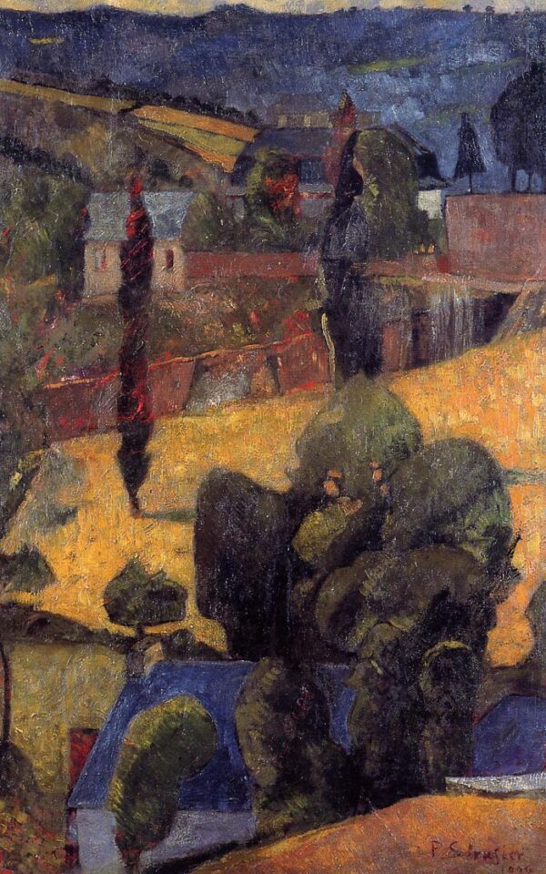 Landscape by Paul Sérusier, hand-painted oil painting reproduction